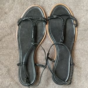 Amalfi Black Sandals